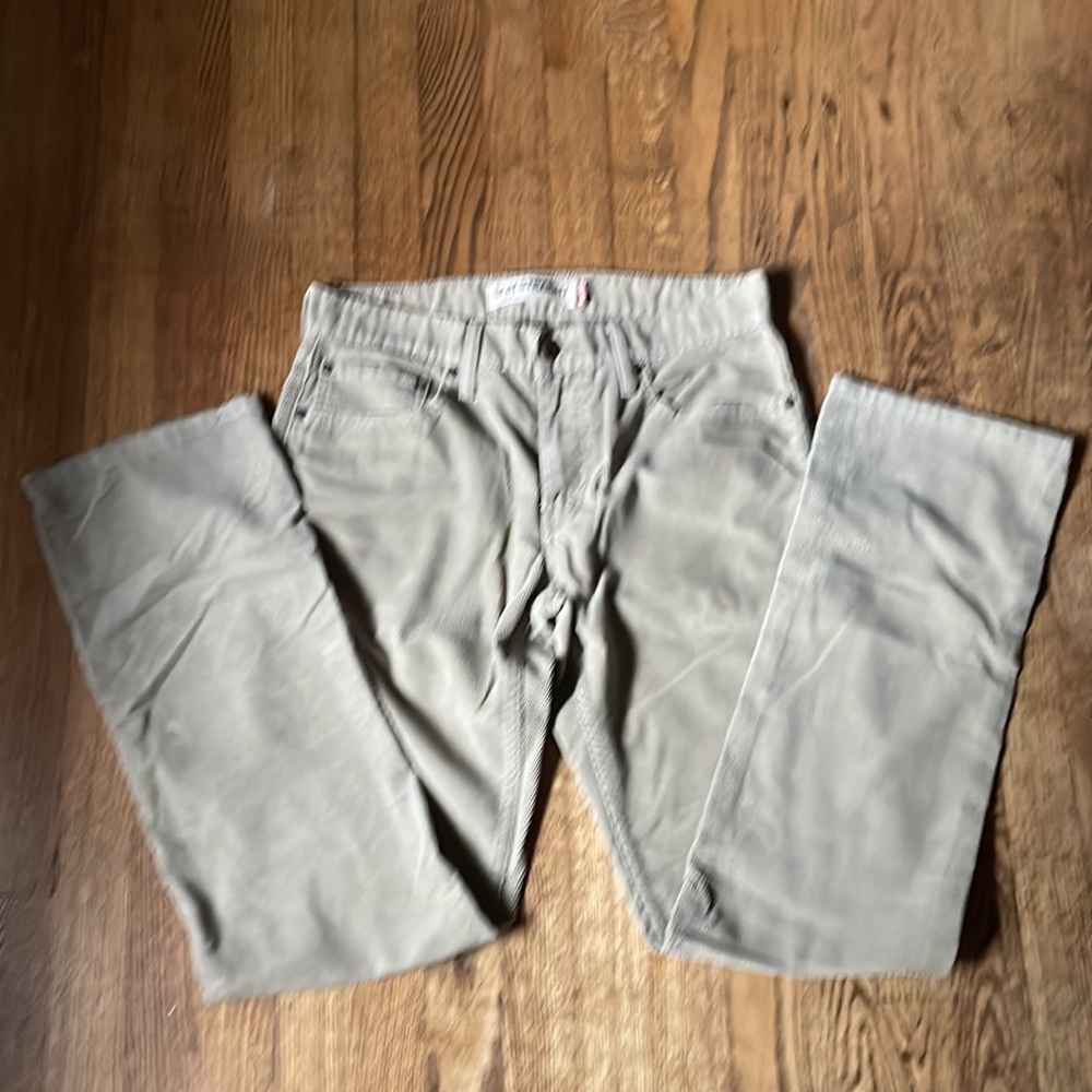 Levis 514 Tan Corduroy Pants Men Size 32 x 32